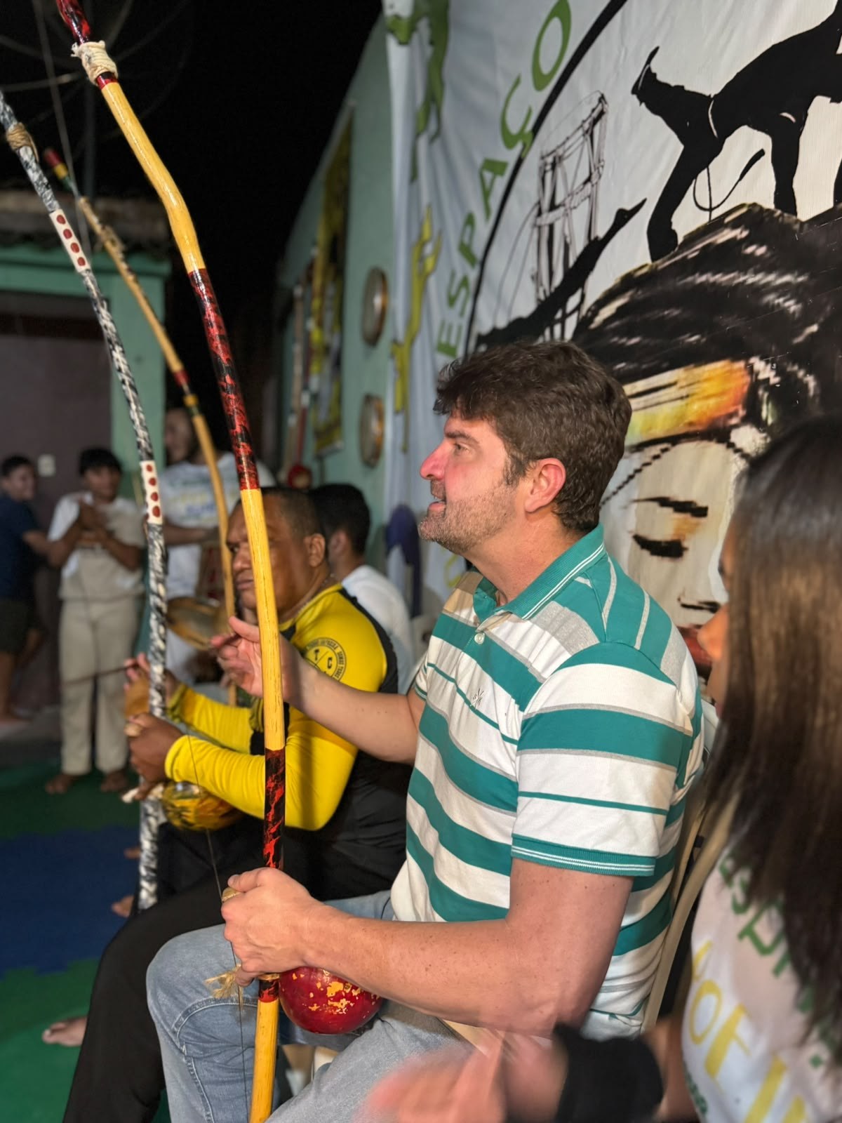 Dr. Aloísio com moradores